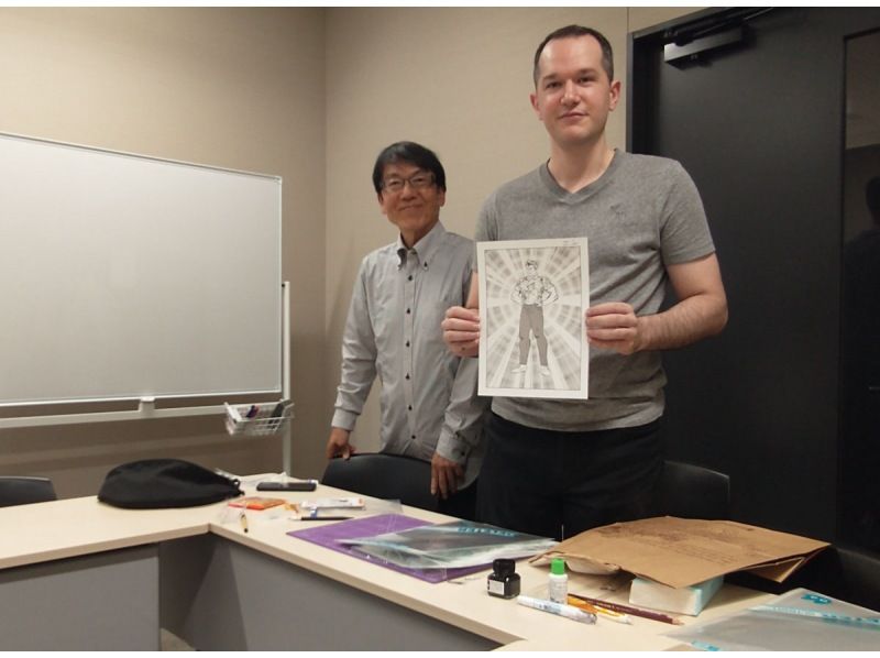 [Kyoto, Shijo]Experience Manga Drawing with a pro in a Traditional Wayの紹介画像