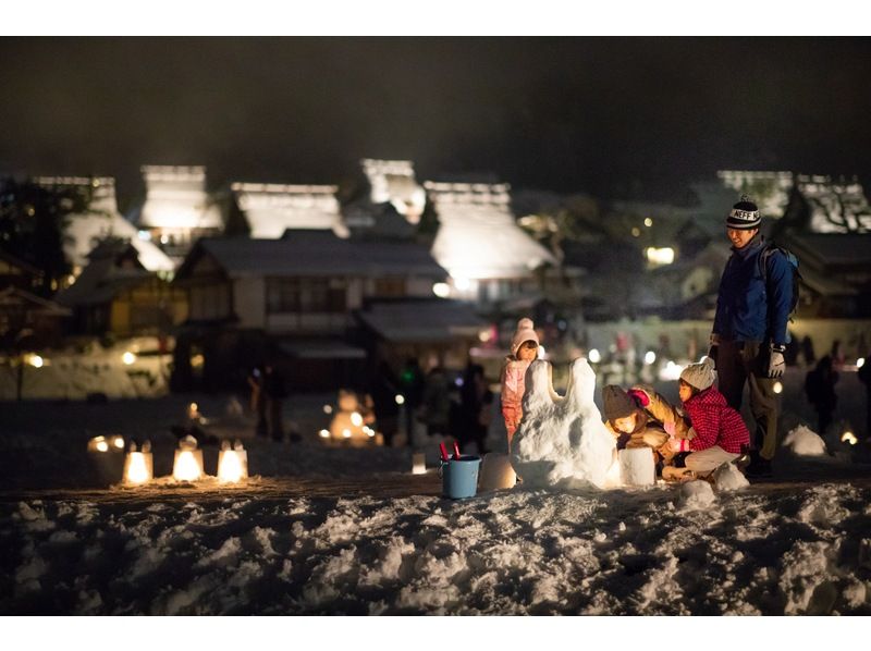 SALE！【日帰り】2024冬限定～京都 天橋立 伊根の舟屋 美山 かやぶきの里の里 合掌村 雪灯籠回廊 海の京都 2日 | 大阪発のコピーの紹介画像