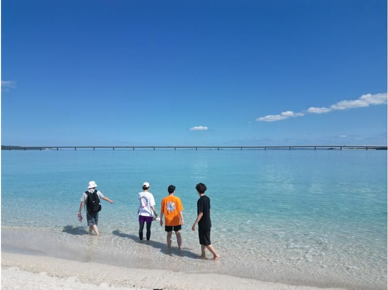 ◇宮古島◇当日予約OK◎ユニの浜ボートツアー☆ほぼ目の前（港）から船で5分☆ドローン撮影無料☆の紹介画像