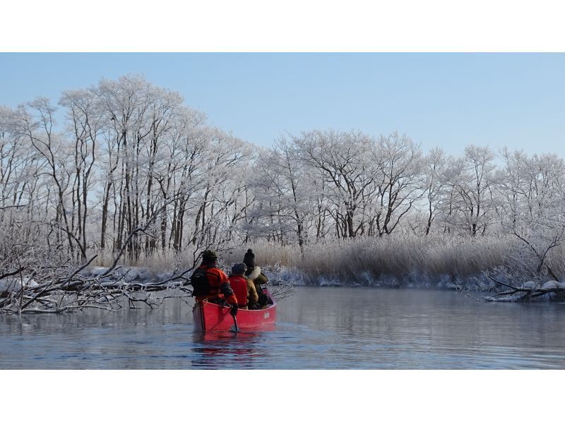 【北海道・釧路湿原】冬の釧路湿原へ、ようこそ!!!  『冬の釧路湿原ネイチャーカヌー』の紹介画像