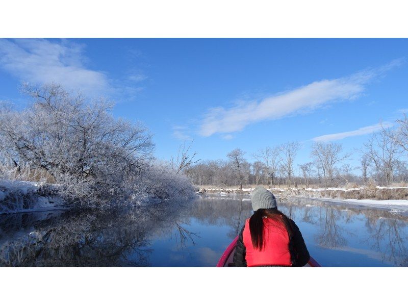 【北海道・釧路湿原】冬の釧路湿原へ、ようこそ!!!  『冬の釧路湿原ネイチャーカヌー』の紹介画像