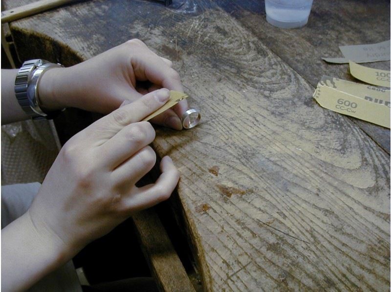 [Tokyo, Otsuka] Original "Silver Ring Making" Experience (120-minute course) Recommended for couples! Come empty-handed and speak Englishの紹介画像