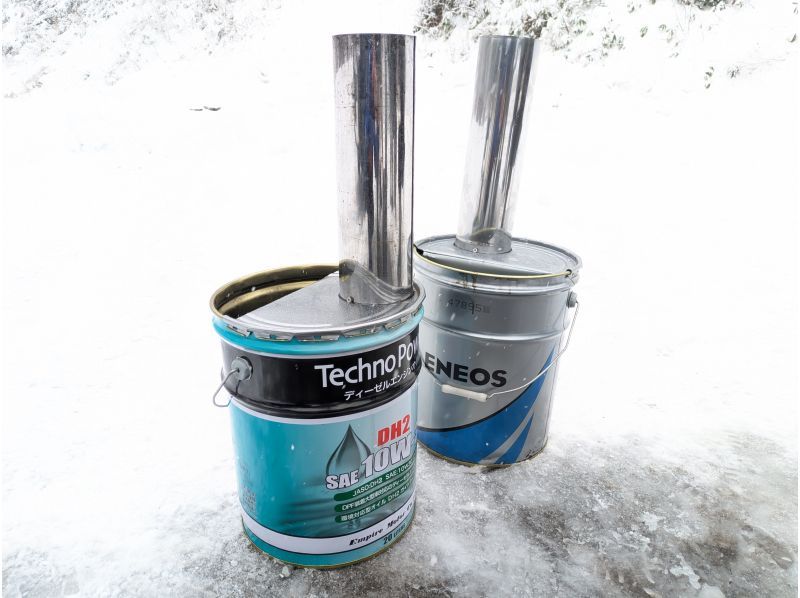 【秋田・白神山地】ロケットストーブを作ろう！ワークショップの紹介画像