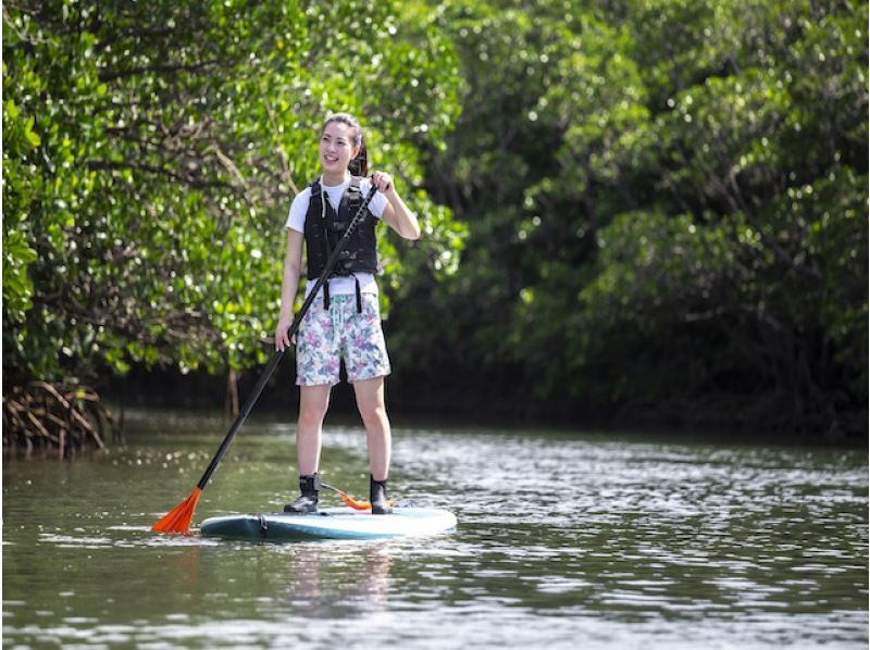 [Ishigaki Island/1 day] Very popular course! Complete Ishigaki Island plan (Kabira Bay SUP/canoeing + Blue Cave snorkeling + Mangrove SUP/canoeing)の紹介画像