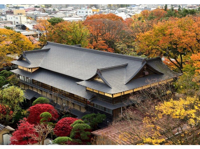 【아키타·노시로시】 나라 등록 유형 문화재 “구료정 금 용”에서 기모노 세트 렌탈·착용&헤어 세트の紹介画像