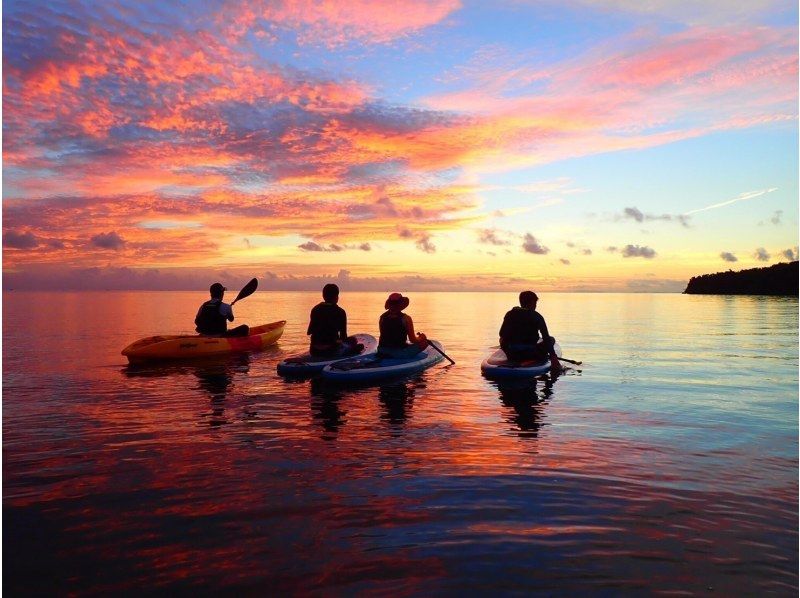 [Iriomote Island/Afternoon] Enjoy mangrove cruising and sunset on two rivers! Mangrove & Sunset SUPor Canoeの紹介画像