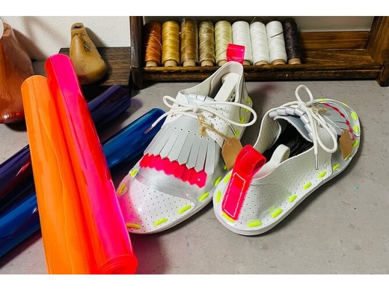 [Tokyo, Jiyugaoka] ⭐︎Complete in one day⭐︎Make your own pair of original shoes that are one of a kind in the world! Children welcome! Come empty-handedの紹介画像