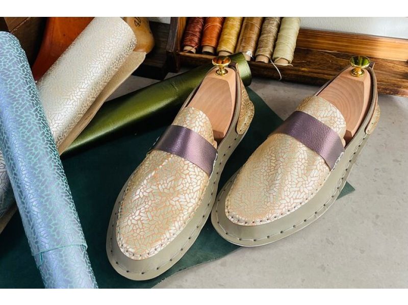 [Tokyo, Jiyugaoka] ⭐︎Complete in one day⭐︎Make your own pair of original shoes that are one of a kind in the world! Children welcome! Come empty-handedの紹介画像