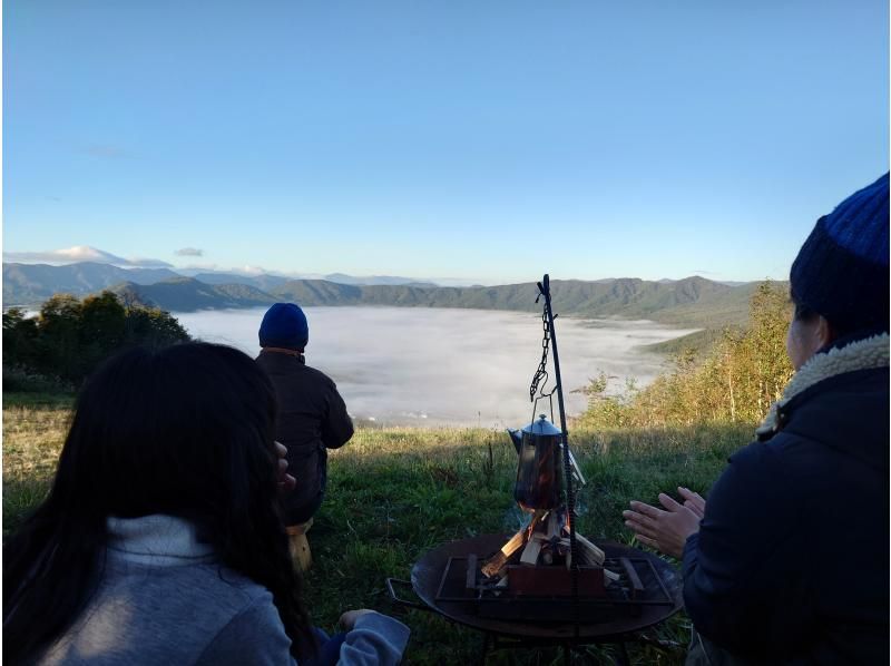 [Near Yoichi, Hokkaido] Only available in September and October! Enjoy the spectacular view and bonfire at the Unkai Village! "You might be able to see the Unkai Tour" (1-7 people)の紹介画像