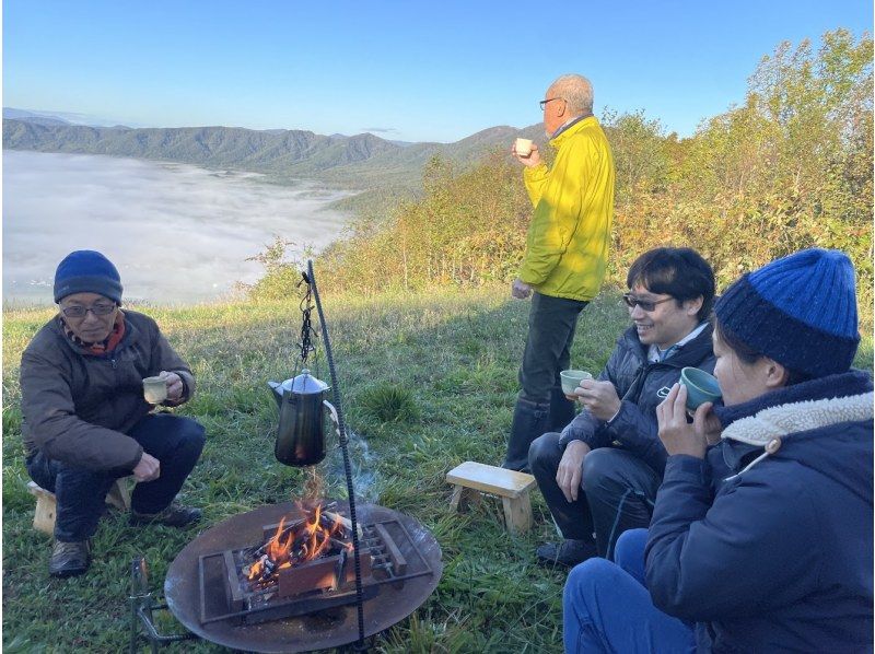 [Near Yoichi, Hokkaido] Only available in September and October! Enjoy the spectacular view and bonfire at the Unkai Village! "You might be able to see the Unkai Tour" (1-7 people)の紹介画像