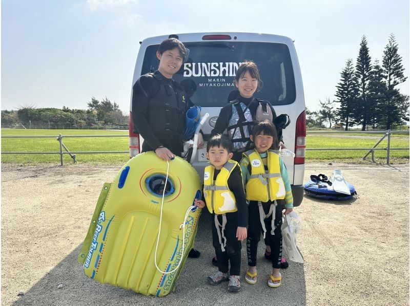 【宫古岛/当天预约OK！！】【有接送服务】适合1岁至70岁！海龟浮潜！！我们有一个非常受家庭欢迎的计划！！の紹介画像