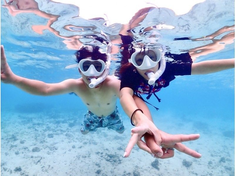 [Okinawa, Miyakojima] Opening sale ★ Very popular snorkeling plan! No. 1 in popularity ★ Use a snorkel mask that looks great on social media! High chance of seeing sea turtles!の紹介画像