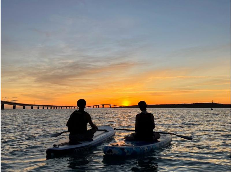 [Miyakojima・SUP] ★Miyakojima Spectacular Sunset SUP★ Same-day reservations◎ | Photographed with a single-lens reflex camera <High-resolution data free>の紹介画像