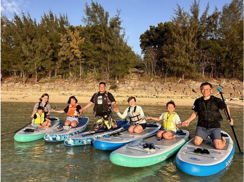 [Miyakojima | SUP] On the day ◎ Filmed with a SLR camera | Spectacular sunset SUP <Free high-resolution data>の紹介画像