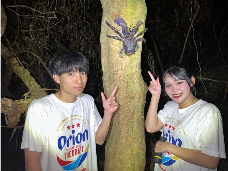 【宮古島 | 夜遊 | 接受當日預約】★冬季特惠★ 椰子蟹保護區星空叢林夜遊 ★ 兒童椰子蟹獎牌！の紹介画像