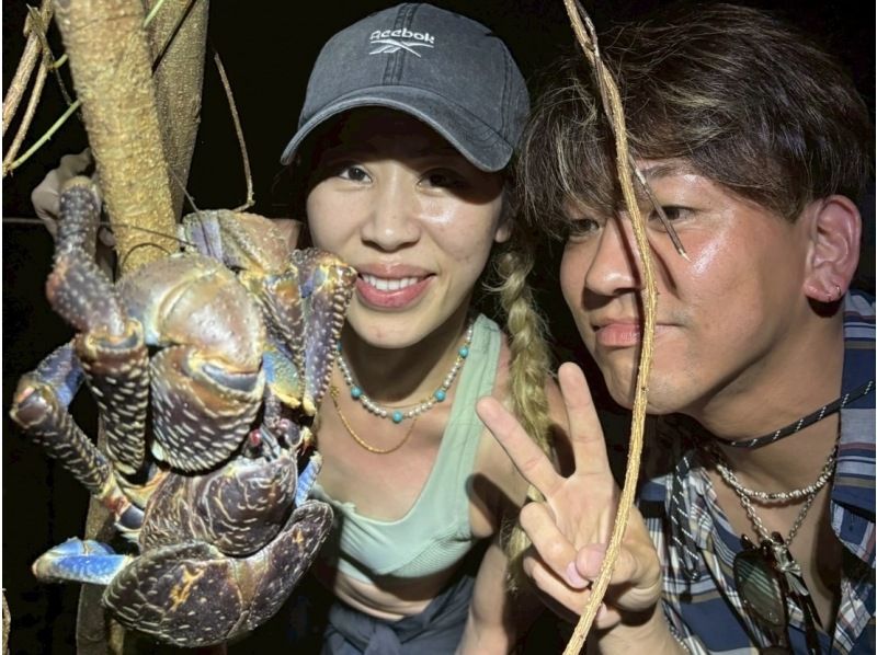 [宫古岛 | 夜游] 可接送◎在来间岛举行！| 接受当日预约| 星空和热带丛林夜游★仅限儿童赠送椰子蟹奖牌！の紹介画像