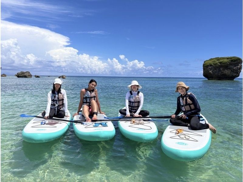 [มิยาโกจิมะ] ทัวร์ SUP สุดมันส์สำหรับมือใหม่และสาวๆ! สัมผัสประสบการณ์สุดเร้าใจในน้ำทะเลสีฟ้าใสของมิยาโกจิมะ พร้อมภาพถ่ายลงอินสตาแกรมの紹介画像