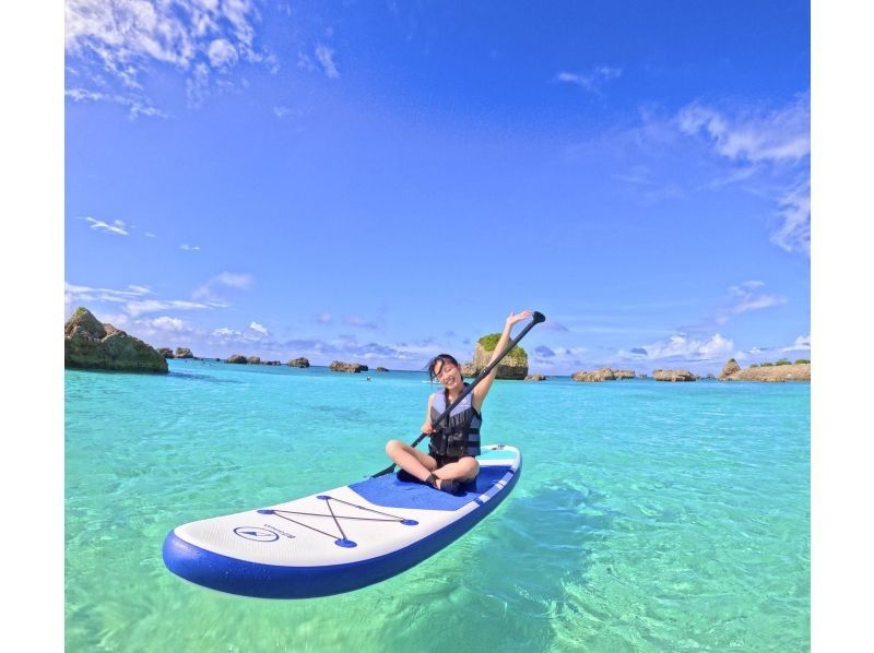 [Half-day double tour] Sea turtle snorkeling & SUP | Morning or afternoon group tourの紹介画像