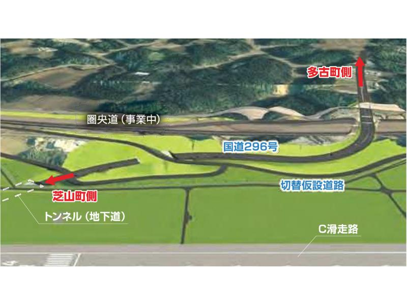 【圏央道とC滑走路を一気に体感！】 2大インフラ交差地点を横断し、多古米の産地へ！★「ふっくらたまこ」プレゼント付の紹介画像