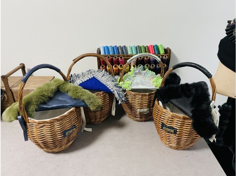 [Tokyo, Jiyugaoka] ⭐︎Complete in 2 hours⭐︎Make a one-of-a-kind reversible basket bag! Children welcome! Come empty-handedの紹介画像