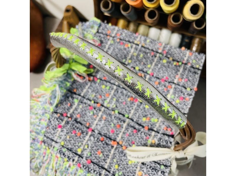 [Tokyo, Jiyugaoka] ⭐︎Complete in 2 hours⭐︎Make a one-of-a-kind reversible basket bag! Children welcome! Come empty-handedの紹介画像