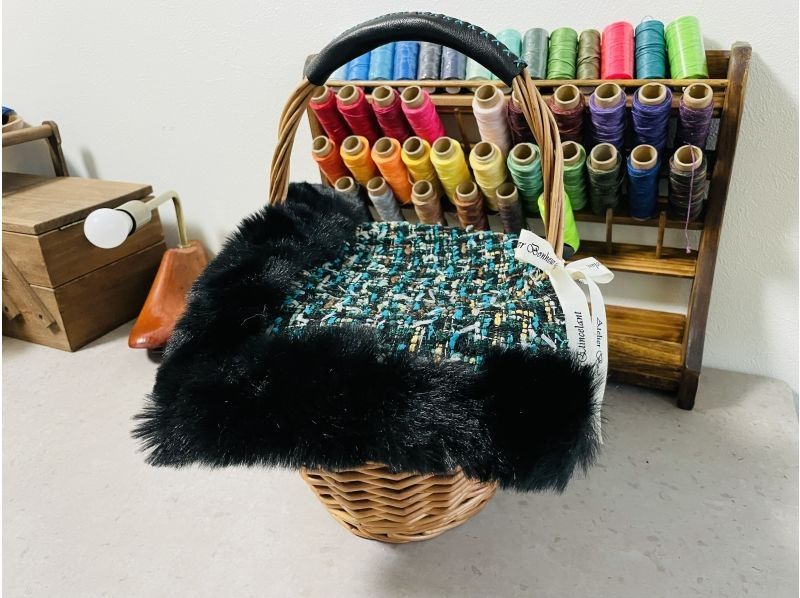 [Tokyo, Jiyugaoka] ⭐︎Complete in 2 hours⭐︎Make a one-of-a-kind reversible basket bag! Children welcome! Come empty-handedの紹介画像