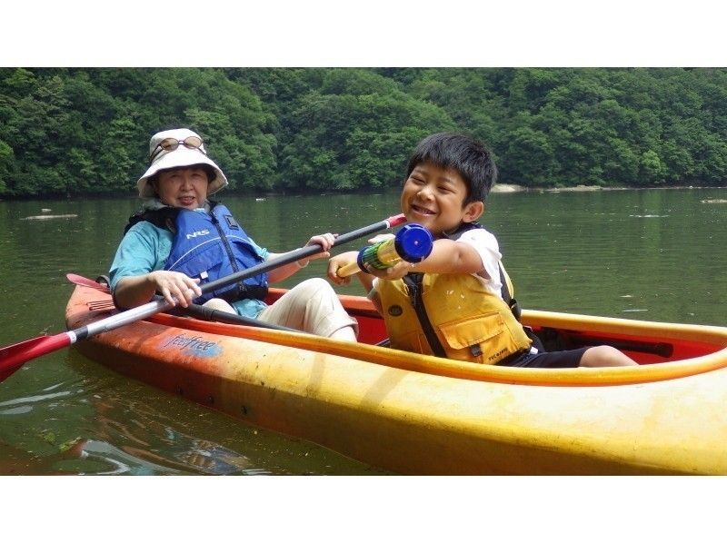 [Gunma-Minakami-Domoto Lake] I LOVE CANOE & KAYAK (Canoe &Kayak)half-day Toursの紹介画像