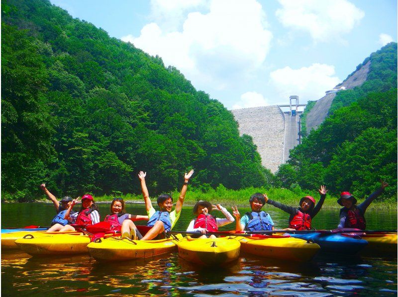 [Gunma, Minakami, Lake Togen] I LOVE CANOE & KAYAK half-day tour (Free Photos)の紹介画像