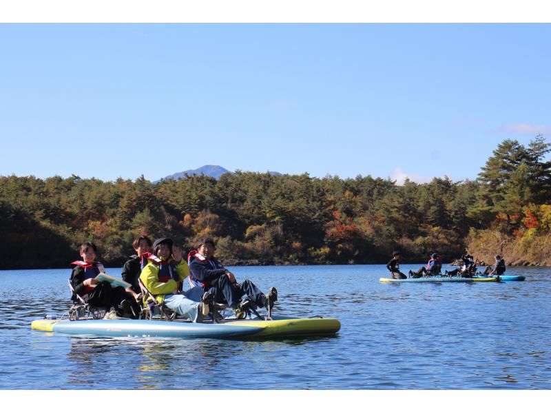 [Yamanashi, Lake Saiko] "Student Discount Plan" Goodbye my Friends!! Let's shed some tears on the kayak!の紹介画像