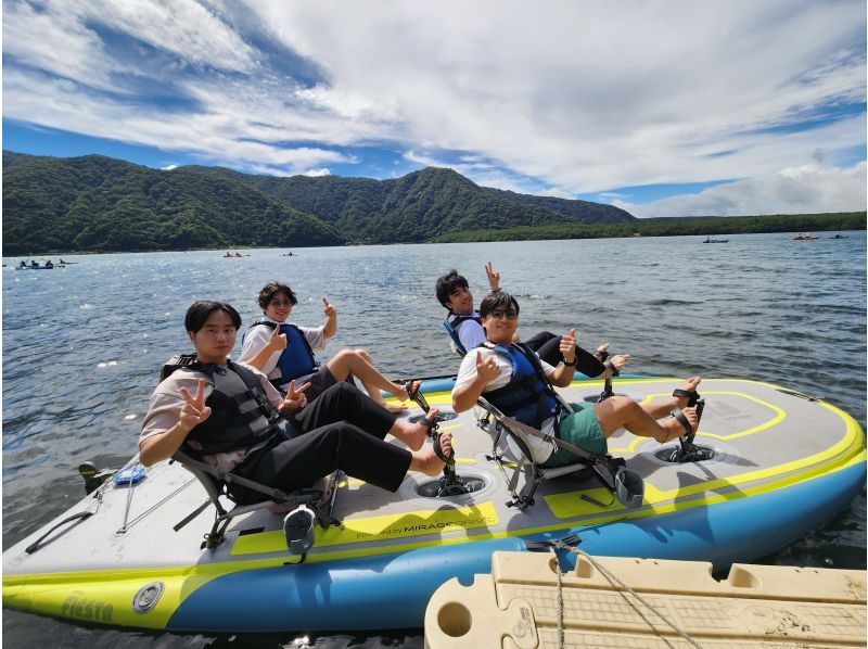 [ยามานาชิ / ไซโกะ] เรือขนาดใหญ่ที่ใคร ๆ ก็ขี่ได้! "ให้เช่า Mirage iTrek Fiesta 60 นาที"の紹介画像
