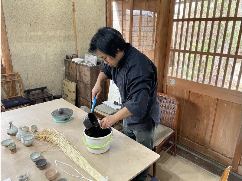 【兵庫・加東】酒米の王様「山田錦」田んぼの土を使った「ぐい呑み」作り体験の紹介画像