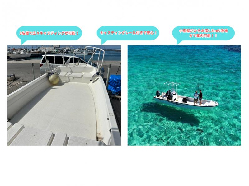 【石垣島・完全貸切】初心者、初挑戦大歓迎！！船で行く半日ルアーフィッシング！（手ぶらOK、写真プレゼント）の紹介画像