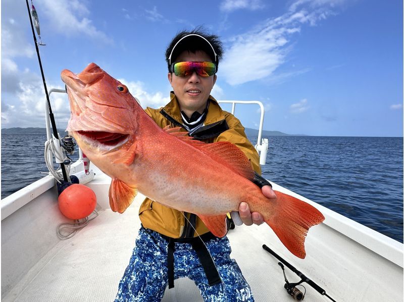 【石垣島・完全貸切】大物が狙える！船で行く1日ルアーフィッシング！！（手ぶらOK、写真プレゼント）の紹介画像