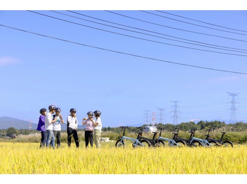 [Yamagata/Iide] Yamagata rice field cycling tour [private tour]の紹介画像