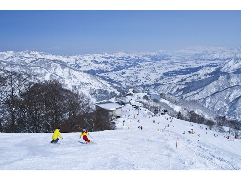 【新潟/湯澤高原滑雪場】搭乘上越新幹線欣賞壯麗景色和雪山、玩雪的一日遊計畫！搭乘索道體驗銀色世界，到兒童公園玩雪！の紹介画像