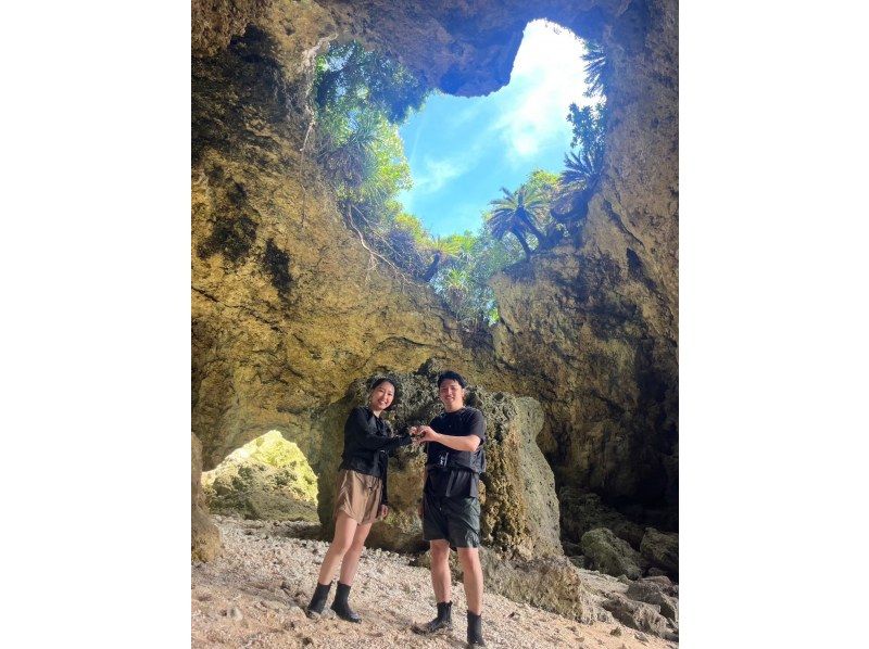 [Okinawa, Kouri Island] A safe, private experience for each group! Guided tour to the secret cave of Heart in the Sky の紹介画像