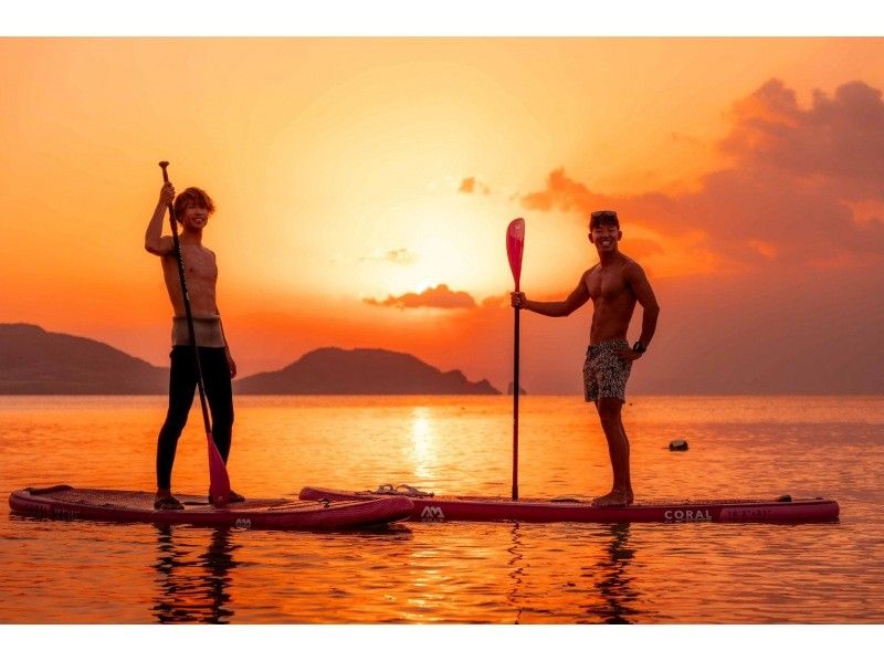 ★Student discount★【Amazing view! Sunset SUP!】A once in a lifetime happy time★Family discount★Available on the day【2 hours】Transportation, equipment, and photos are all free! ★の紹介画像