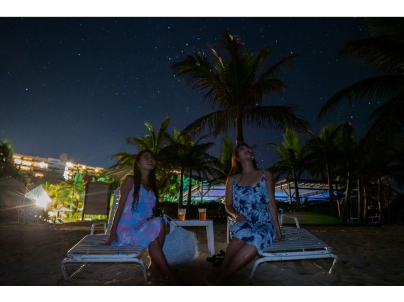 [Okinawa, Nago] Starry sky bath and space walk at Kanucha Resort (explanation of stars and the universe & unlimited photography drinks for each participant)の紹介画像