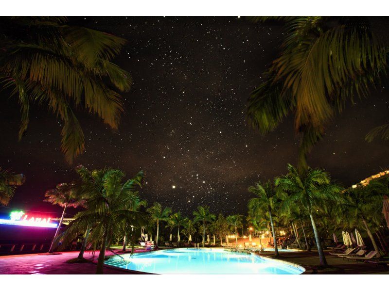 [Okinawa, Nago] Starry sky bath and space walk at Kanucha Resort (explanation of stars and the universe & unlimited photography drinks for each participant)の紹介画像