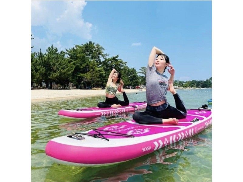 ★Student discount★ [Amazing! A new sea activity!?] A blissful time floating in the blue sea of Ishigaki☆Beginners welcome☆A new world of ultimate healing yoga! A special moment on Ishigaki Island♪の紹介画像