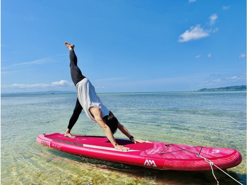 ★Student discount★ [Amazing! A new sea activity!?] A blissful time floating in the blue sea of Ishigaki☆Beginners welcome☆A new world of ultimate healing yoga! A special moment on Ishigaki Island♪の紹介画像