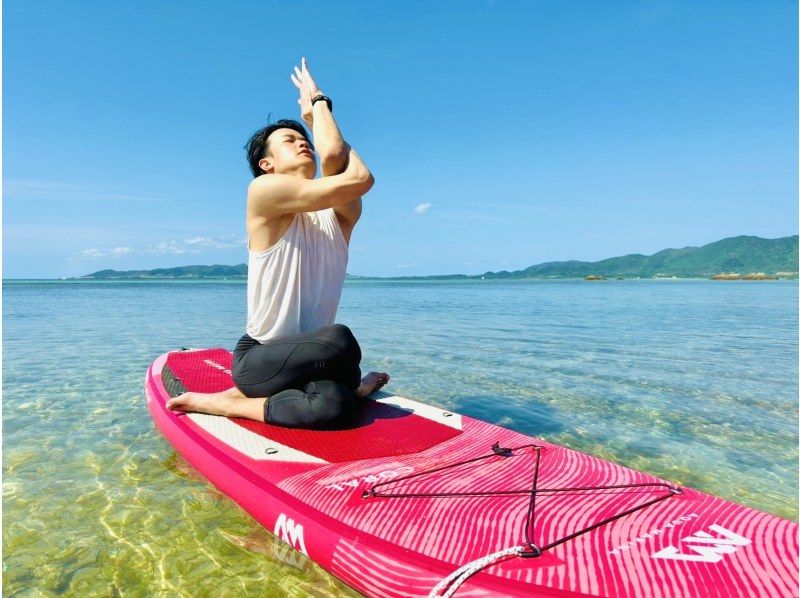 ★Student discount★ [Amazing! A new sea activity!?] A blissful time floating in the blue sea of Ishigaki☆Beginners welcome☆A new world of ultimate healing yoga! A special moment on Ishigaki Island♪の紹介画像