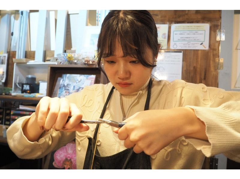 [Osaka, Shinsaibashi/Honmachi] Completed on the same day! Made with Japanese silver! Traditional jewelry making experience Shinsaibashi 7 minutesの紹介画像