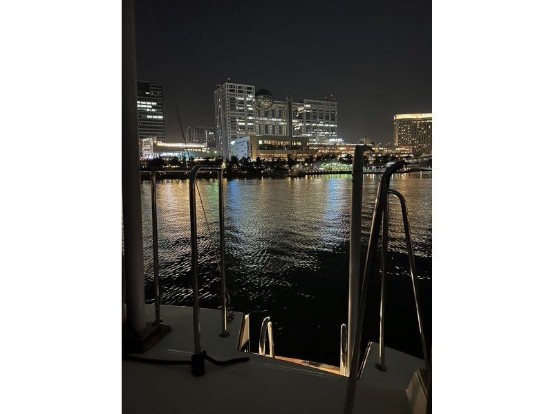 [Tokyo Bay Private Cruise 90 minutes "Limited time only" plan with Japanese meal] Etchujima → Rainbow Bridge → Odaiba Marine Park → Etchujima ☆彡の紹介画像