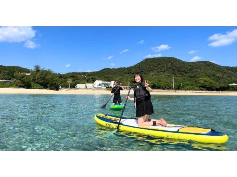 《G Plan》【Amami Oshima・SUP】Enjoy the crystal clear Akaogi Bay on a SUP! Free photo shoot☆の紹介画像