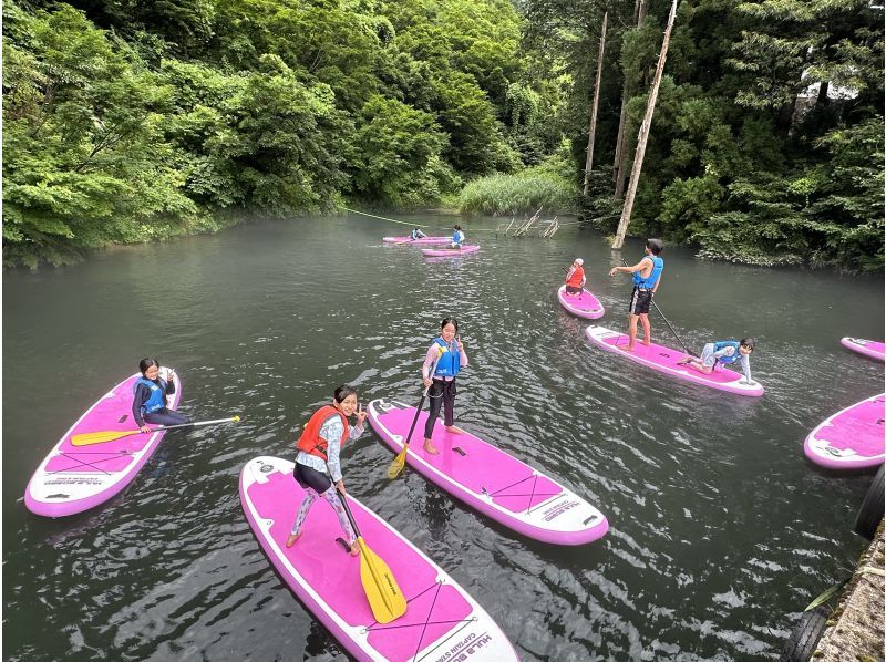 【新潟県・湯沢】 NASPA CAMP GARDEN／NASPAニューオータニ「NASPA池で気軽にSUP体験」の紹介画像