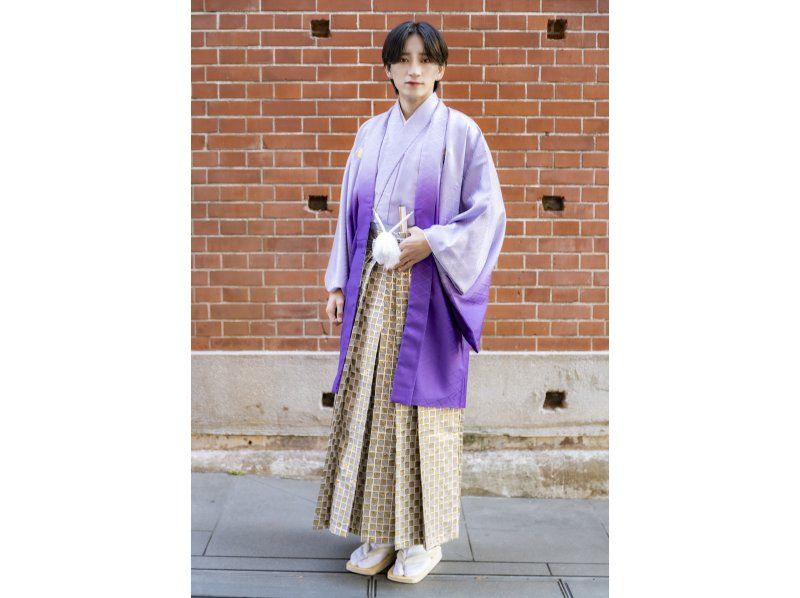 [Tokyo・Asakusa] A slightly stylish men's hakama plan ☆ Recommended for strolls and ceremonies!の紹介画像