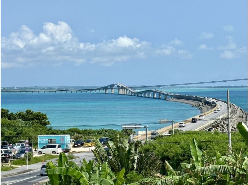 [沖繩/宮古島]☆伊良部大橋穿越1小時路線☆新類型的島上觀光活動！ “駕車、電動車環島觀光” “駕車、電動車環島觀光”の紹介画像