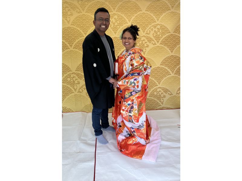 [Nara, Nara City] A special kimono experience provided by a long-established costume rental store founded 102 years ago ~A special plan to experience wearing the "Uchikake" that has been worn at important times in life~の紹介画像