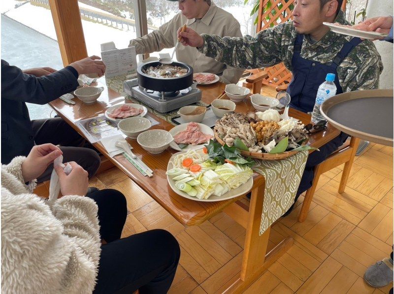 【山形県・鮭川村】2月15日（土）開催！初心者歓迎！さけがわ友遊クラブと走る鮭川エコパーク周辺スノートレイルランニング・昼食・入浴チケット付の紹介画像